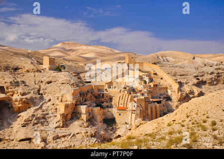 Holy Lavra of Saint Sabbas the Sanctified, West Bank Stock Photo