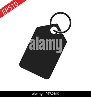 Tag icon, price label symbol, vector isolated simple illustration. eps10 Stock Vector