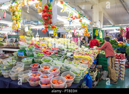 Fruit and vegetable stall, Coventry Market, Coventry, West Midlands, England, United Kingdom Stock Photo