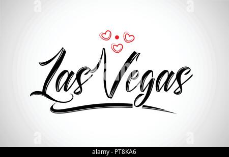 Las Vegas Text effect and logo design City
