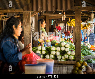 Local market on the isle of Flores, Indonesia