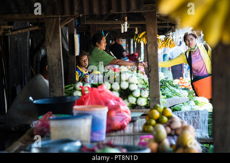 Local market on the isle of Flores, Indonesia