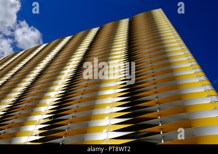 The modern car park no 2 at Addenbrookes Hospital Cambridge on the ...