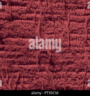red fabric textured background Stock Photo