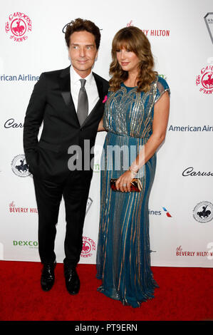 Richard Marx and his wife Daisy Fuentes attending the Carousel of Hope ...