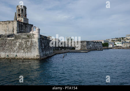 San Juan de Ulua fortress in the city of Veracruz, Mexico Stock Photo ...