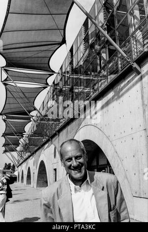 Sir Norman Foster at Vaulx-en-Velin Shool of Architecture, France Stock Photo