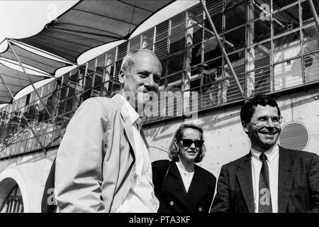 Sir Norman Foster at Vaulx-en-Velin Shool of Architecture, France Stock Photo