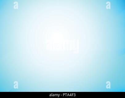 Vector Abstract Blue Background with light area. Modern Concept illustrating Business and Technology. Stock Vector