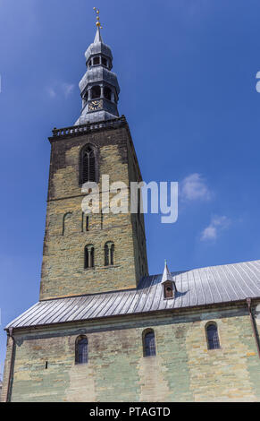 Tower of the St. Petri church of Soest, Germany Stock Photo