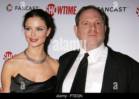 Georgina Chapman, Harvey Weinstein  01/11/09 'Showtime Golden Globe Awards After Party'  @ The Peninsula Hotel, Beverly Hills Photo by Megumi Torii/HNW / PictureLux  File Reference # 33680 237HNW Stock Photo