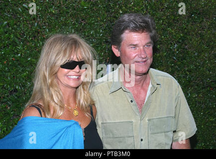 Goldie Hawn, Kurt Russell  07/14/05 A FATHER...A SON...ONCE UPON A TIME IN HOLLYWOOD @ Academy of Motion Picture Arts and Sciences, Beverly Hills Photo by Akira Shimada/HNW / PictureLux  File Reference # 33680 252HNW Stock Photo