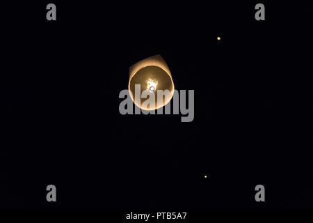 Latern Festival in Chiang Mai, Thailand Stock Photo