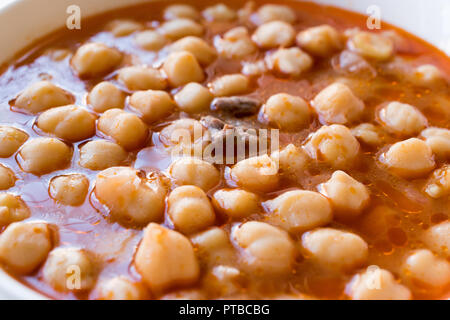 a traditional Calabrese recipe:chickpea in pignata of terracotta Stock  Photo - Alamy