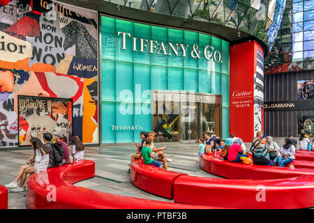 ION Orchard shopping mall, Singapore Stock Photo