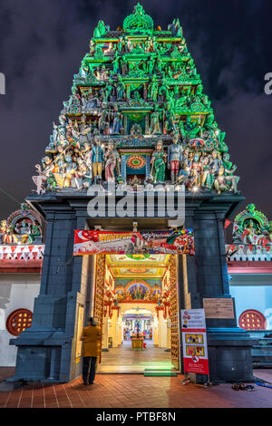 Sri Mariamman Temple, Singapore Stock Photo