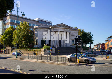 Exterior of Stockport art gallery and memorial Stock Photo