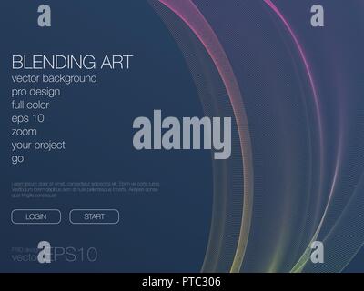 Futuristic user interface. UI Technology background vector Stock Vector