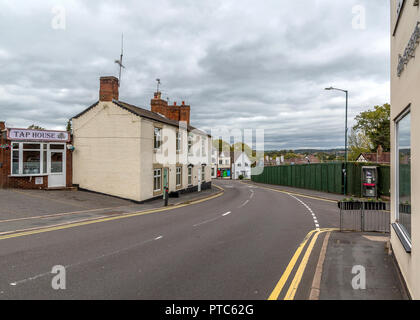 Main streets of Studley, Warwickshire, UK Stock Photo