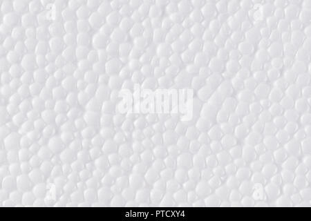 Foam plastic extreme close up. Large texture and background Stock Photo