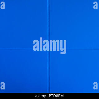 Blue tiles pattern texture macro closeup background Stock Photo