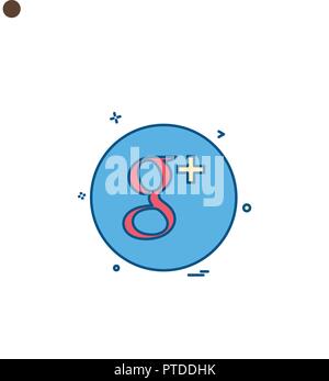 media network social gmail icon vector Stock Vector