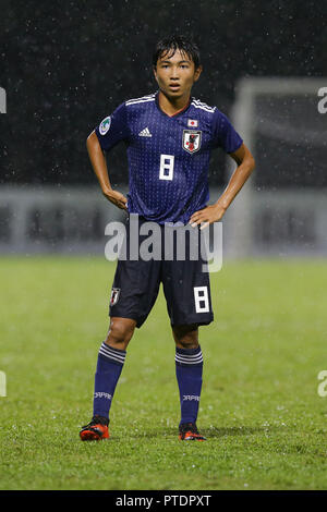 Kuala Lumpur, Malaysia. 20th Sep, 2018. Hikaru Naruoka (JPN)  Football/Soccer : AFC U-16 Championship 2018 Group A match between Japan  5-2 Thailand at UM Arena Stadium in Kuala Lumpur, Malaysia . Credit: