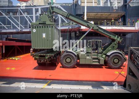 The Kalmar RT240 Rough Terrain Container Handler is a beast. The ...