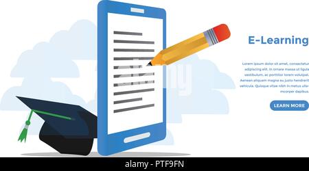 It Course Banner Business Card Vector Template Software
