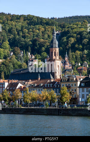 Heidelberg, Old town, river Neckar, Germany Stock Photo