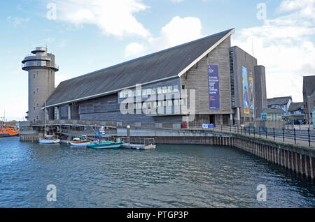 The National Maritime Museum in Falmouth, Cornwall Stock Photo