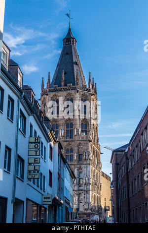 Rathaus, town hall, 15-16th century, Köln, Nordrhein-Westfalen, Germany Stock Photo