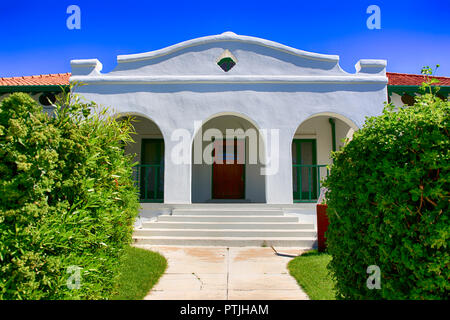 No 18 N Main Ave, Tucson AZ - Part of the Museum of Art in the Old Town Artisan Quarter of the Arizona City. Stock Photo