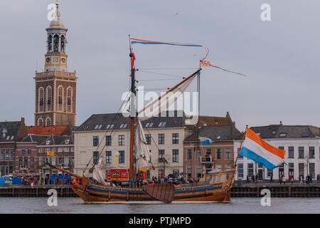 Kampen, The Netherlands - March 30, 2018: Stock Photo