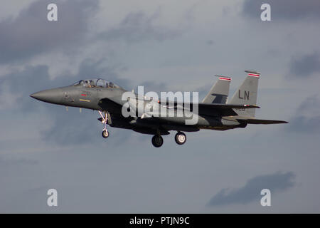 f-15 Jet Fighter Stock Photo