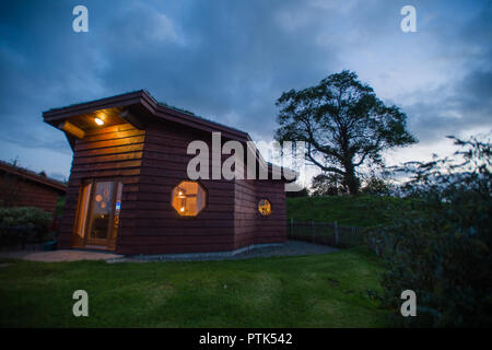 Sustainable Tourism In The Uk Treberfedd Farm Eco Lodge Log
