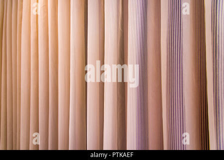 Brown curtain background Curtain Curtain Brown classic Stock Photo