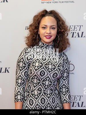 Jasmine Cephas Jones attends the premiere of "Sinners" at AMC Lincoln