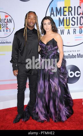 Lauren Jauregui and Ty Dolla Sign at the 2018 American Music Awards ...