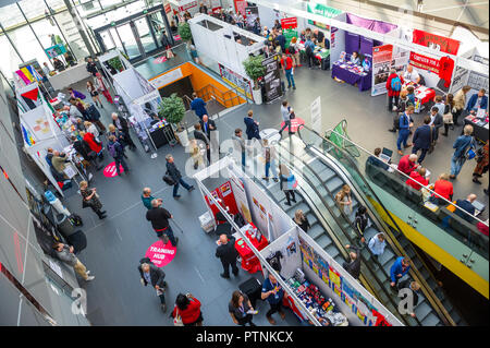 2018 Labour Party annual conference, BT convention centre, political stalls. Stock Photo