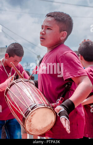 Chandeshwori Jatra, Banepa, Kavre Stock Photo