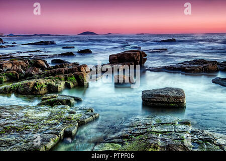 Sunrise at Point Cartwright Mooloolaba Stock Photo