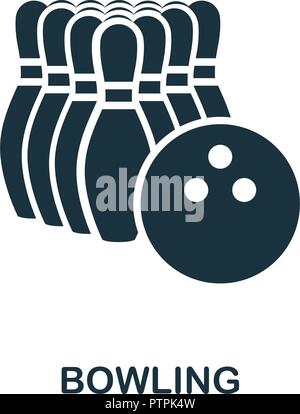 Bowling equipment pixel perfect white linear ui icon for dark theme ...