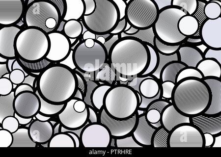 Circle or ellipse with lines background colorful shapes, good for graphic design. Vector artwork. Stock Vector