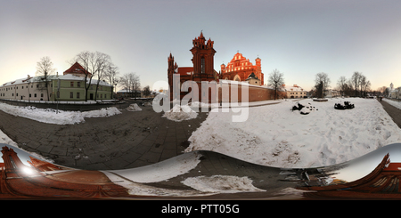 360 degree panoramic view of Nearby St. Anne's Church