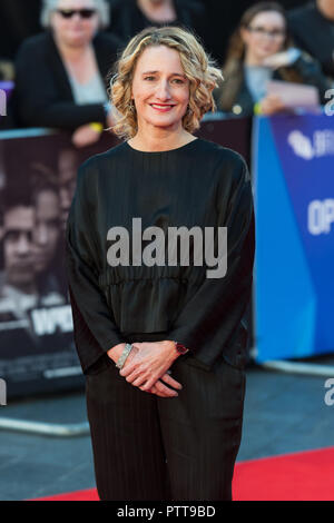 London, UK. 10th October 2018. Tricia Tuttle attends the European film premiere of 'Widows' at Cineworld, Leicester Square during the 62nd BFI London Film Festival Opening Night Gala. Credit: Wiktor Szymanowicz/Alamy Live News Stock Photo