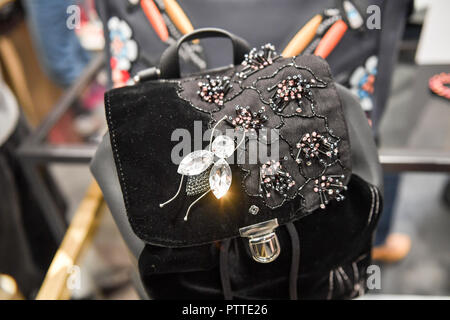 09 October 2018 Berlin The bag collection Samsonite designed by Kilian Kerner at the presentation in the Samsonite Store in Rosenthaler StraBe. Photo Jens Kalaene dpa Zentralbild ZB Stock Photo Alamy