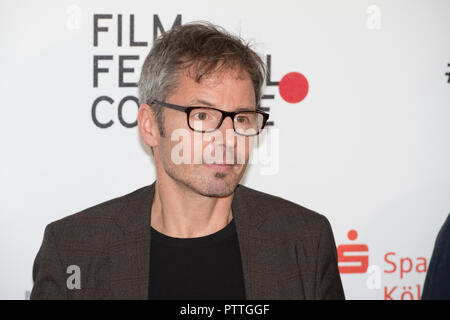 Cologne, Deutschland. 09th Oct, 2018. Matthias BUNDSCHUH, actor, film premiere 'So much time' at the Film Festival Cologne in Koeln, 09.10.2018. | Usage worldwide Credit: dpa/Alamy Live News Stock Photo