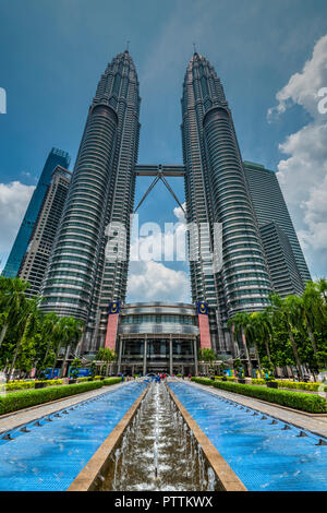 Petronas Twin Towers, Kuala Lumpur, Malaysia Stock Photo