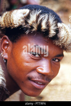 Young Zulu man Stock Photo - Alamy